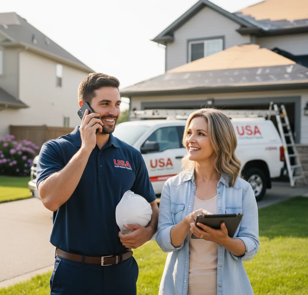USA Roof Repair Experts customer support in La Grange